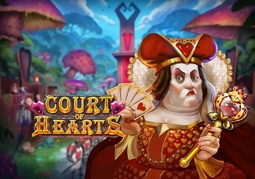 Rabbit Hole Riches Court of Hearts spel thumbnail